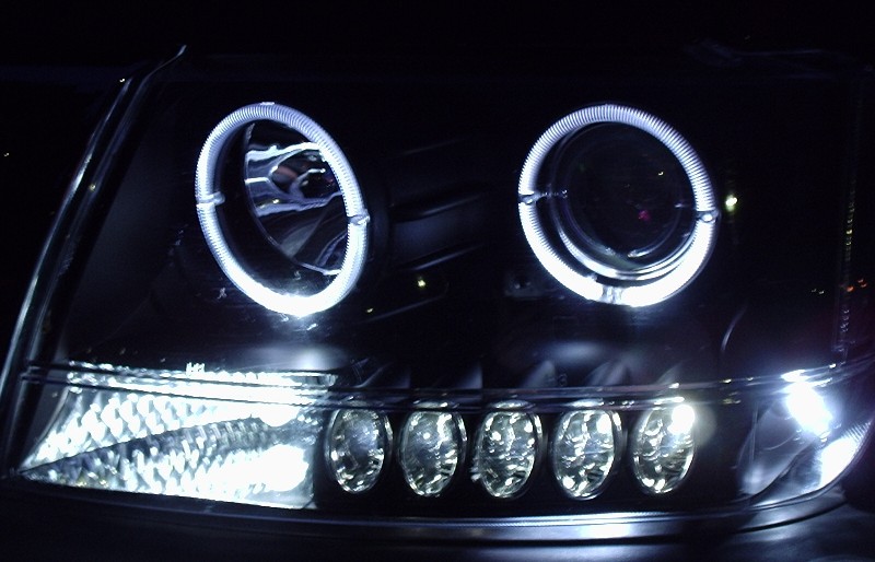 Closeup of the Headlight Assembly